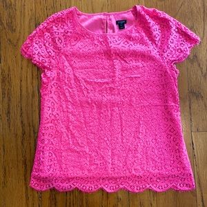 J. Crew Lace Top